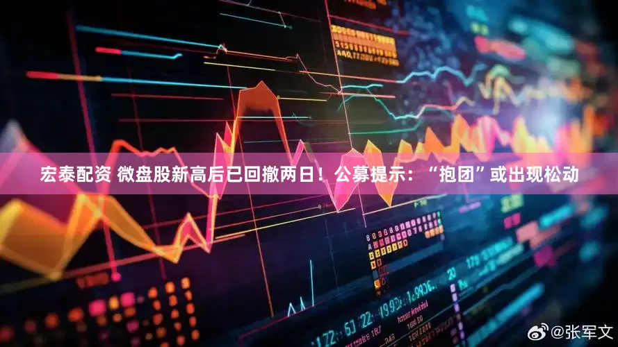 宏泰配资 微盘股新高后已回撤两日！公募提示：“抱团”或出现松动