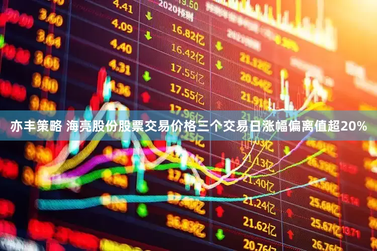 亦丰策略 海亮股份股票交易价格三个交易日涨幅偏离值超20%